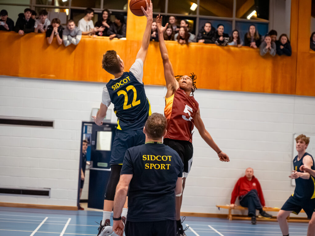 Sidcot School sports practice. Basketball training and building teamwork.